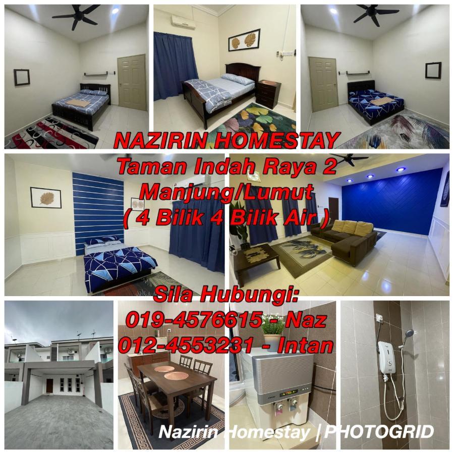 No 61 Nazirin Homestay Tmn Indah Raya 2 Manjung Лумут Экстерьер фото